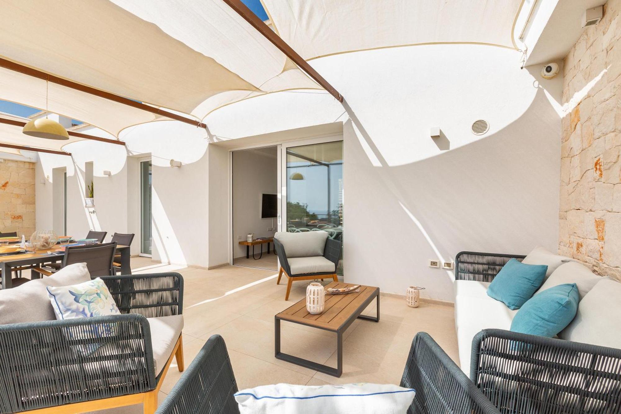 Villa Briosa Maldive Del Salento Pescoluse Torre Pali Buitenkant foto